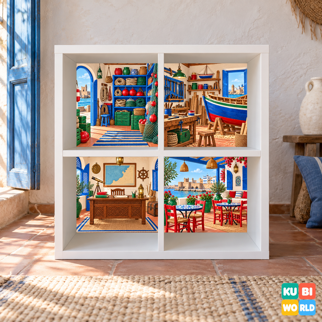 Essaouira Seaport Backdrop - presentation view