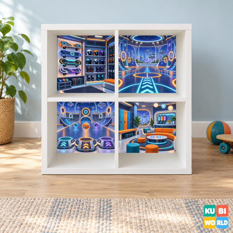 Hover Sports Club Backdrop - presentation view