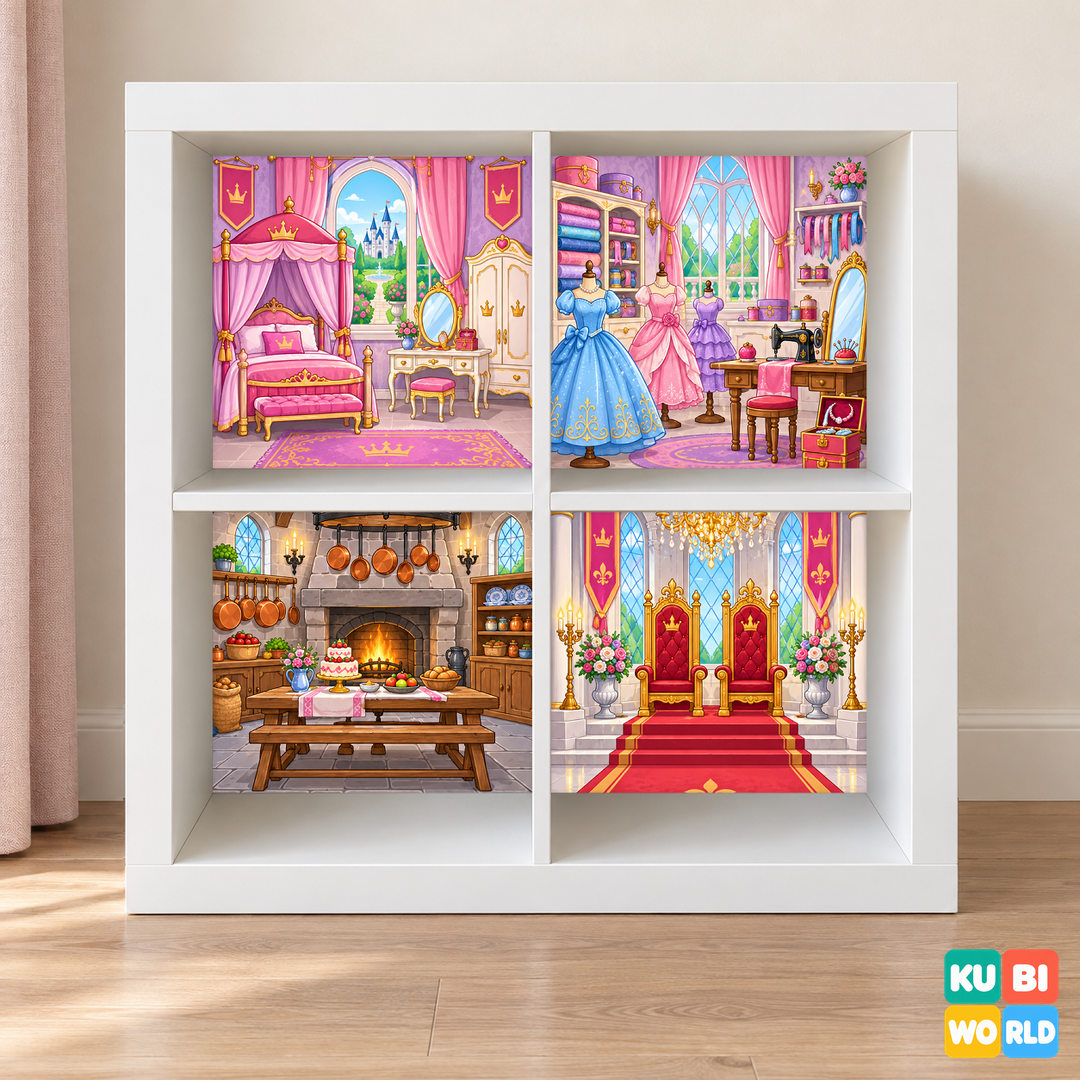 Fairy-Tale Castle Backdrop - presentation view