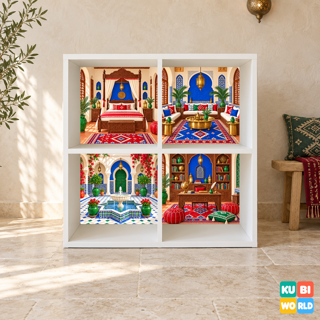 Moroccan Palace Backdrop - presentation view