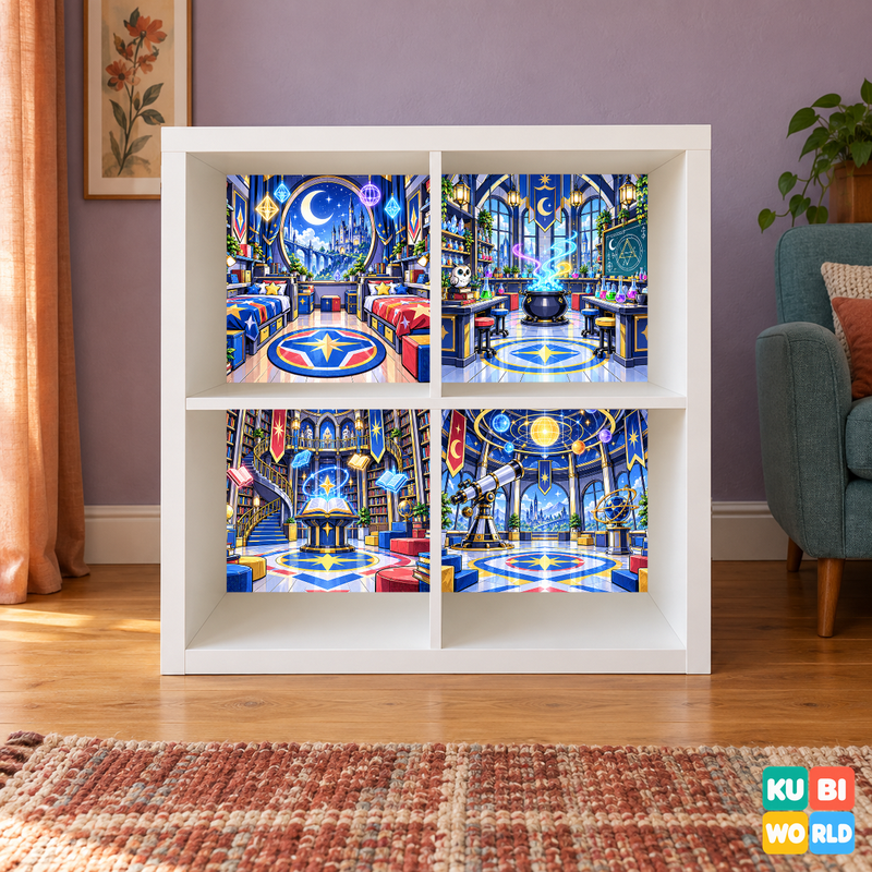 Magic Academy Manga Backdrop - presentation view